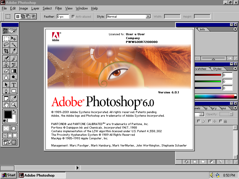 Adobe Photoshop 6.0