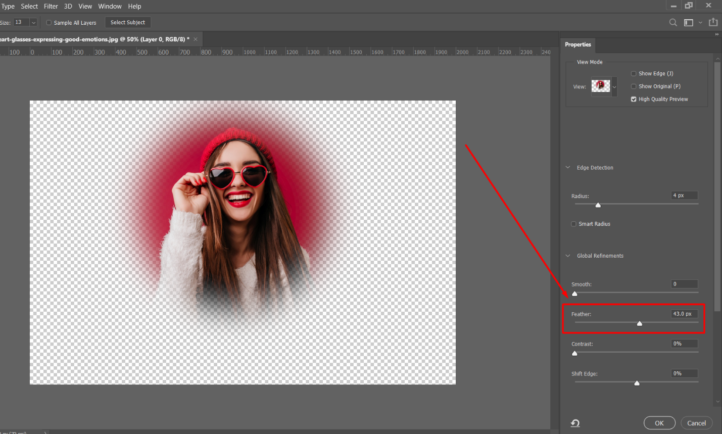 How to Soften Edges in Photoshop